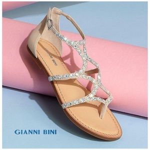 Gianni Bini Jeweled Sandals